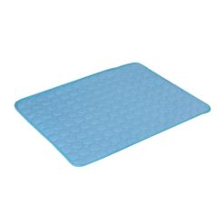 BODOBTF Tapis rafraîchissant d'été pour chien et chat - Très grande taille - Accessoires pour animaux de compagnie - Couverture durable pour canapé et chat - Bleu - 2XL - 150 x 100 cm