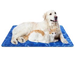 Pecute Tapis Rafraichissant Chien|XL 120 × 75 cm, Tapis Refroidissement Chien | Non Toxique - Reste Froid Plus Longtemps, Tapis Fraicheur Chien Chat | Plus Durable - Résistant Aux Rayures