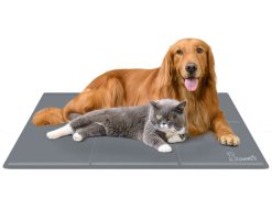Pecute Tapis Rafraichissant Chien | XL 120 * 75cm, Tapis Refroidissement Chien |Reste Froid Plus Longtemps, Tapis Fraicheur Chien Chat | Plus Durable - Résistant Aux Rayures
